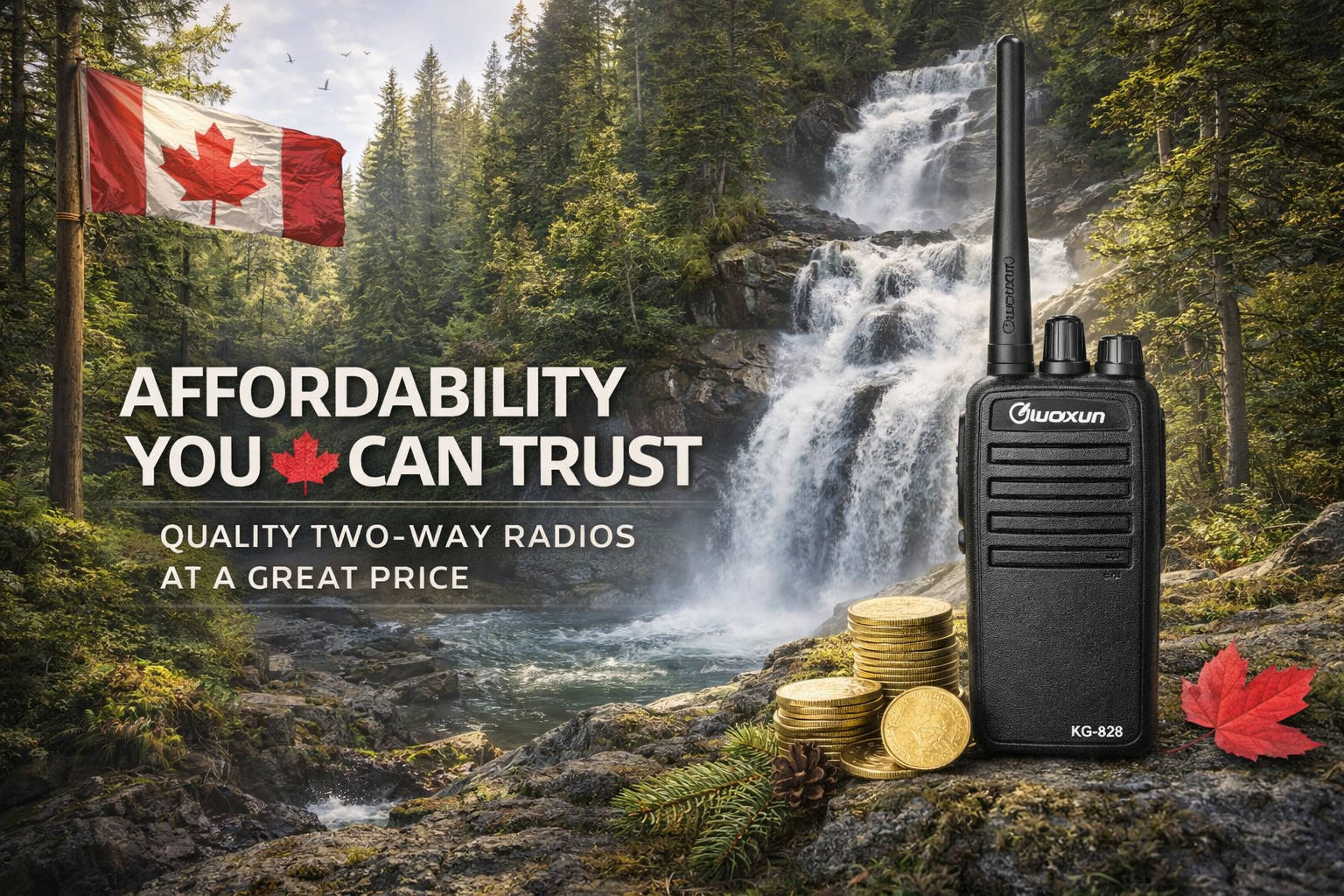 Affordable two way radio option for reliable communication in Canada